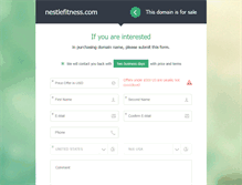 Tablet Screenshot of nestlefitness.com